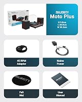MAJORITY In & Out Bluetooth Record Player with Speakers Moto Plus view 8