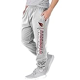NFL Kids Youth 8-20 Officially Licensed Primary Team Logo Stripe Fleece Lined Football Sweatpants Joggers Pants