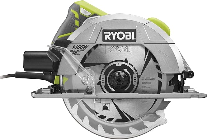 Ryobi 4892210145741 Scie Circulaire 1400 W Multicolore Amazon Fr Bricolage