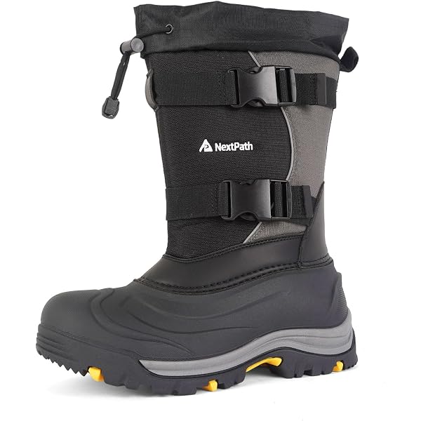 Climate X Men\'s Pull-On Waterproof Snow Boot Size 14 Amazon.com | CLIMATEX Climate X Mens Ysc5 Snow Boot, Black  main image 2