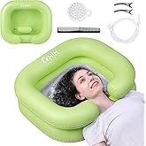 Cehim Inflatable Shampoo Basin - Portable Shampoo Bowl, Hair Washing Basin for Bedridden, Disabled,Injured, Hair Wash Tub for