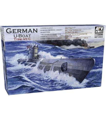 Amazon.com: Hobby Boss DKM U-Boat Type VIIC Boat Model Building