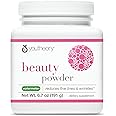 Youtheory Beauty Powder - Skin Supplement with Collagen Peptides & Hyaluronic Acid - Aids Fine Lines & Wrinkles - Dairy, Soy & Gluten Free - Watermelon, 6.7 oz