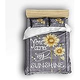 Amazon.com: DIAIDI,3D Sunflower Bedding Sets,Butterfly