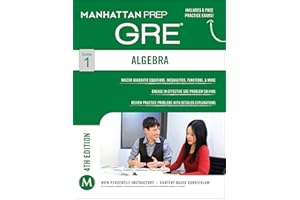 GRE Algebra Strategy Guide (Manhattan Prep GRE Strategy Guides)