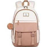 MOMUVO School Backpacks for Teen Girls Women,15.6 Inch Laptop School Book Bag Cute College Backpack Bookbag for Students
