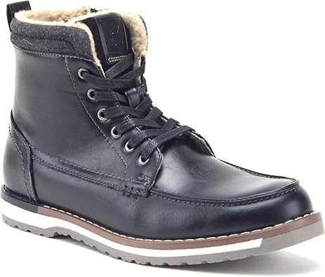 fur lined chukka boots