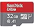 SanDisk Ultra 32GB microSDHC Speicherkarte + Adapter bis zu 98 MB/Sek., Class 10, U1, A1, FFP
