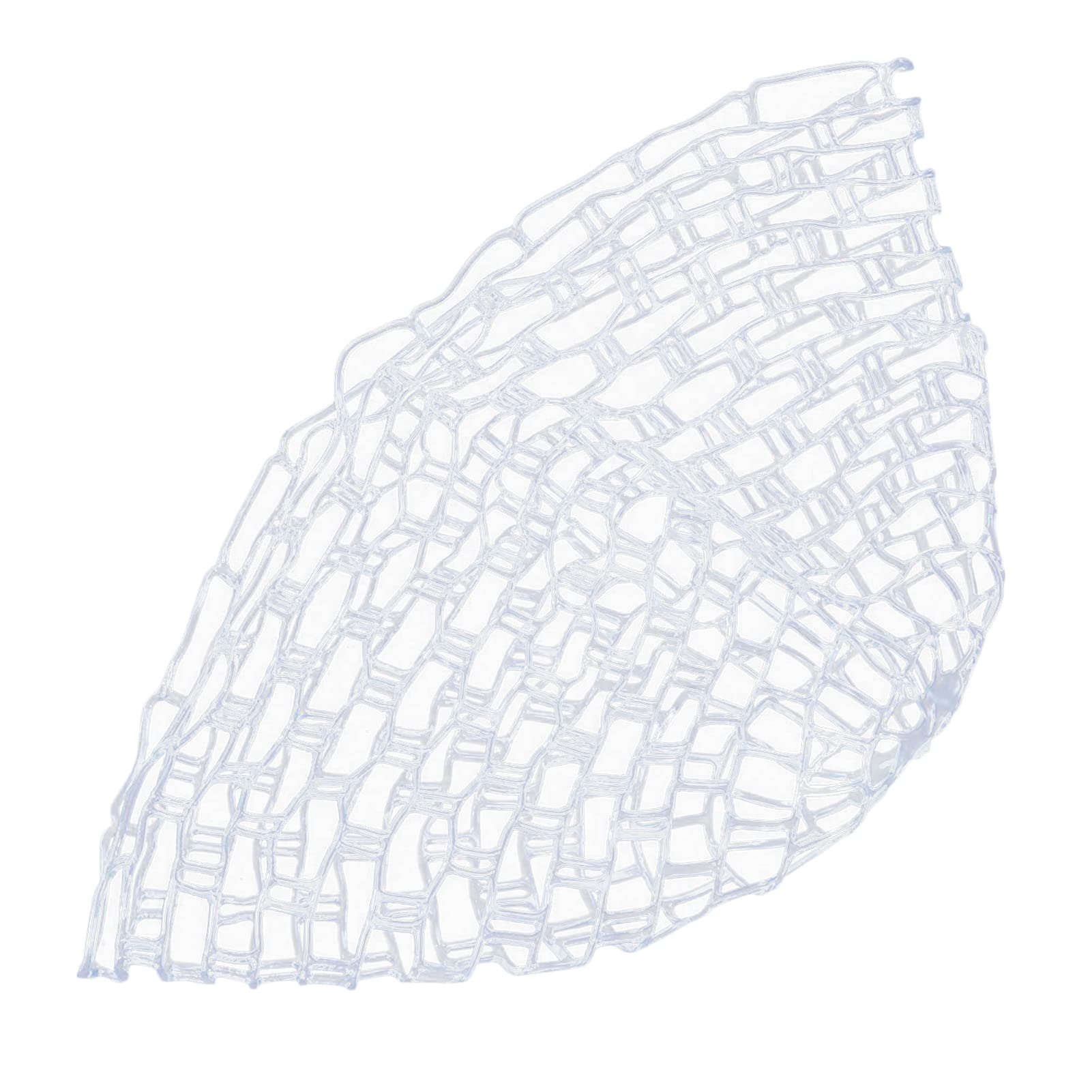 VGEBY Fishing Net, Portable Soft Clear Rubber Mesh Net, Fishing Accessory (Large 120CM)
