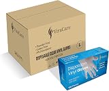 ViraCare 1000 x Large Vinyl Gloves Latex Free Powder Free 1000