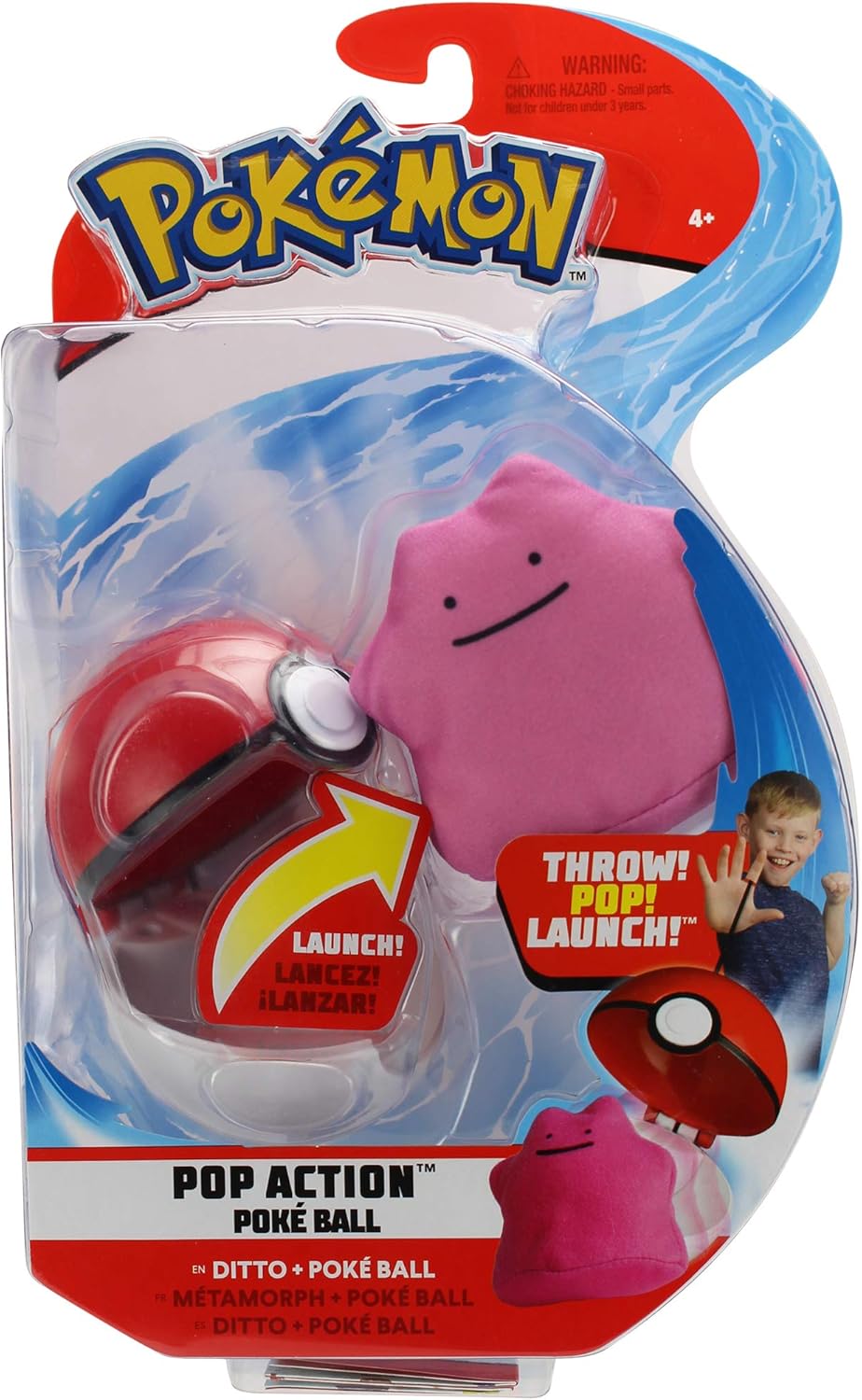 PoKéMoN Ditto \u0026 Pokéball Toss 'N Pop 