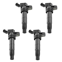 TRQ Ignition Coil Set Compatible with 08-15 Hyundai