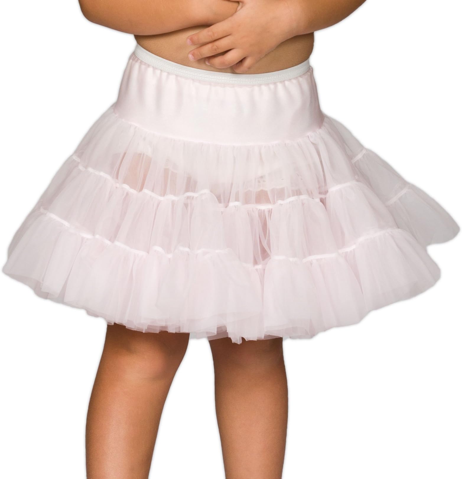 I.C. Collections Big Girls Bouffant Half Slip Petticoat, 7-14
