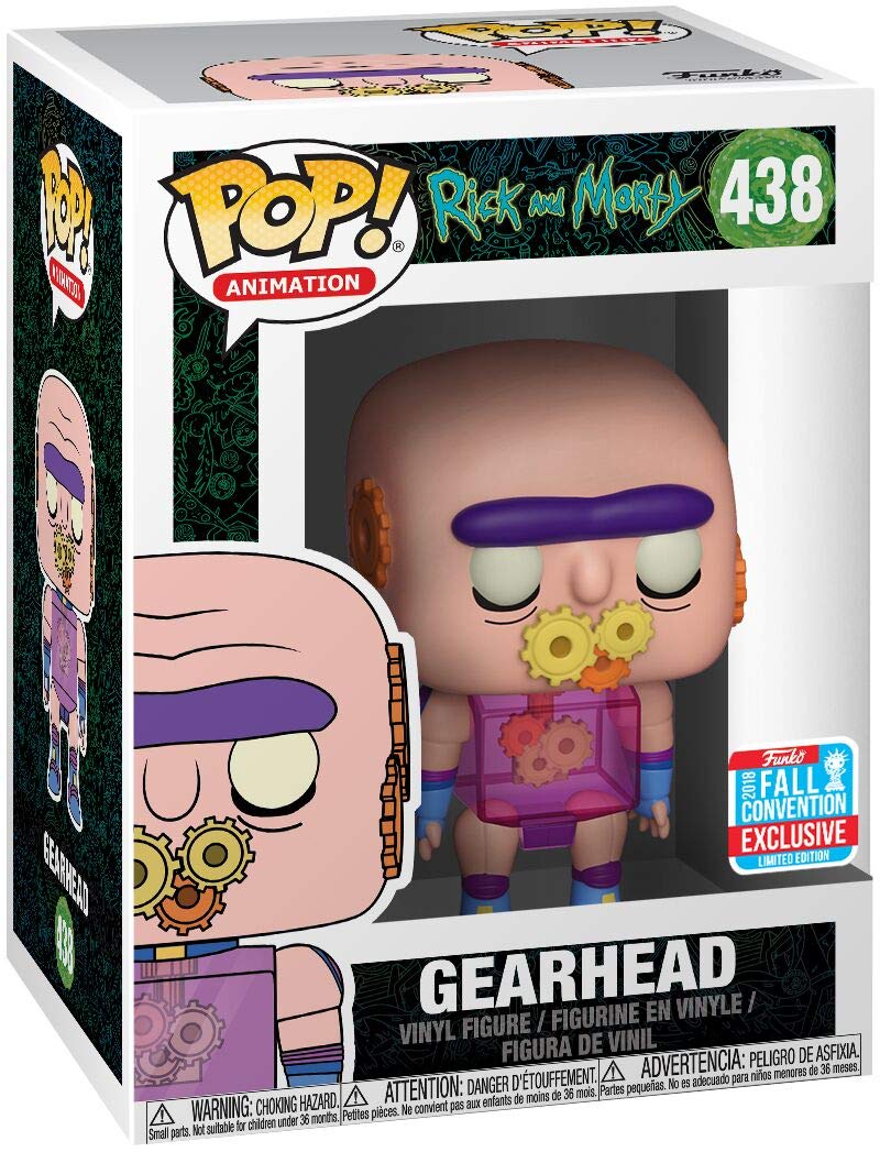 RICK AND MORTY NYCC 2018 - Gearhead Vinyl Figure 438 Funko Pop! Standard