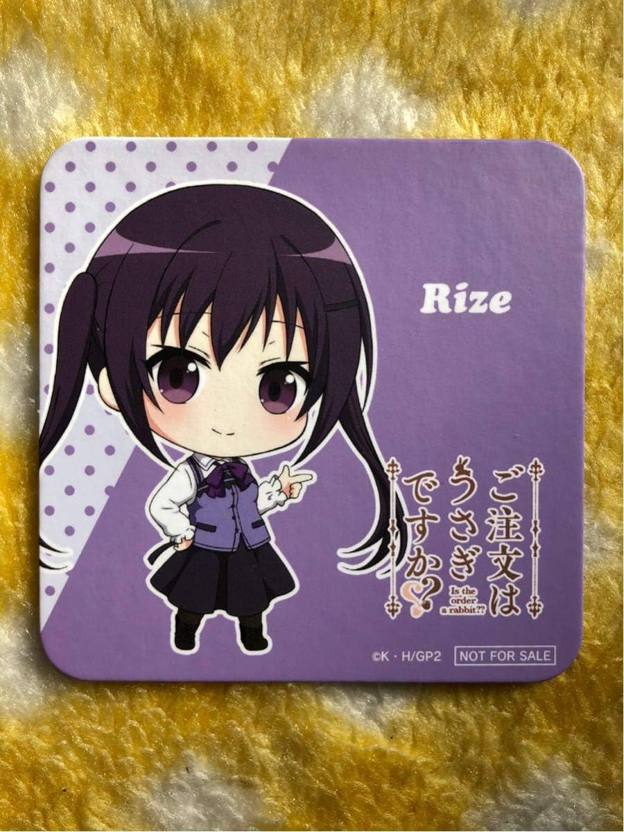 ご注文はうさぎですか ごちうさ リゼ Ver コースター アニメプラザ秋葉原 コラボカフェ 限定品 アニメ 萌えグッズ 通販 Amazon