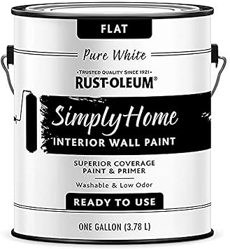 Amazon Com Rust Oleum Simply Home Pintura De Pared Para Interior Color Blanco Puro Home Improvement Amazon Com Rust Oleum Simply Home Pintura De Pared Para Interior Color Blanco Puro Home Improvement