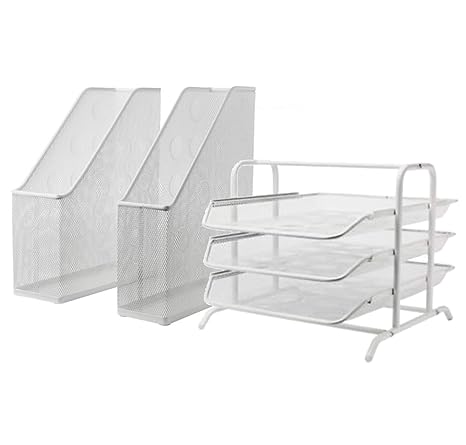 New Ikea Dokument Letter Tray Set Home Furniture Diy White
