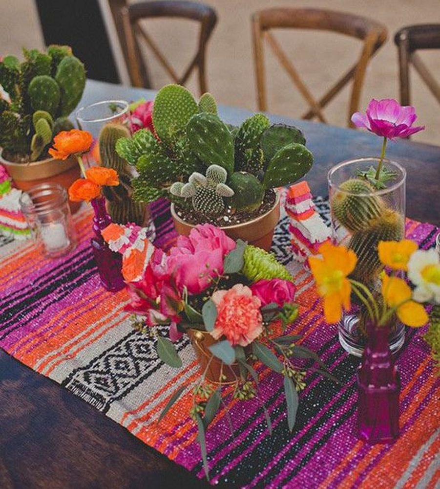 Best embroidered mexican table runner