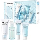 Torriden DIVE IN Trial Kit | Hyaluronic Acid Infused Daily Skincare Kit - 4 Step Regimen with Foam Cleanser, Facial Toner, Serum, and Cream | Travel Essential | Korean Skin Care Set