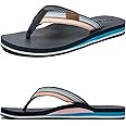 Pevino Women's Orthotic Flip Flops,Casual Comfortable Yoga Mat Thong Sandal with Arch Support