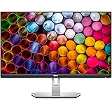 Dell S2421H 24 Inch Full HD 1080p Monitor, IPS Ultra-Thin Bezel, 2 x HDMI Ports, Built-in Speakers, Silver