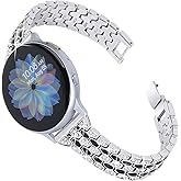 JOYOZY Women Girls Stylish Bands Compatible with Galaxy Watch 6/5/4/FE/7 40mm 44mm/Classic 42mm 43mm 46mm 47mm/Galaxy Watch Active 40mm/Active 2 40mm 44mm/Galaxy Watch 3 41mm/Garmin Vivoactive 3