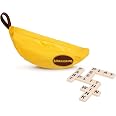 Bananagrams Classic Word Game, 144 Tiles in Banana Pouch, Travel Game | Fast-paced spelling & anagram game for 1-8 players; p