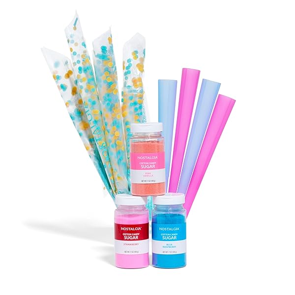NOSTALGIA COTTON CANDY VARIETY KIT – 3 FLOSSING...