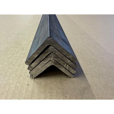 A36 Hot Rolled Steel Angle Iron - 3/4" X 3/4" X 48" Long, 1/8" Thick