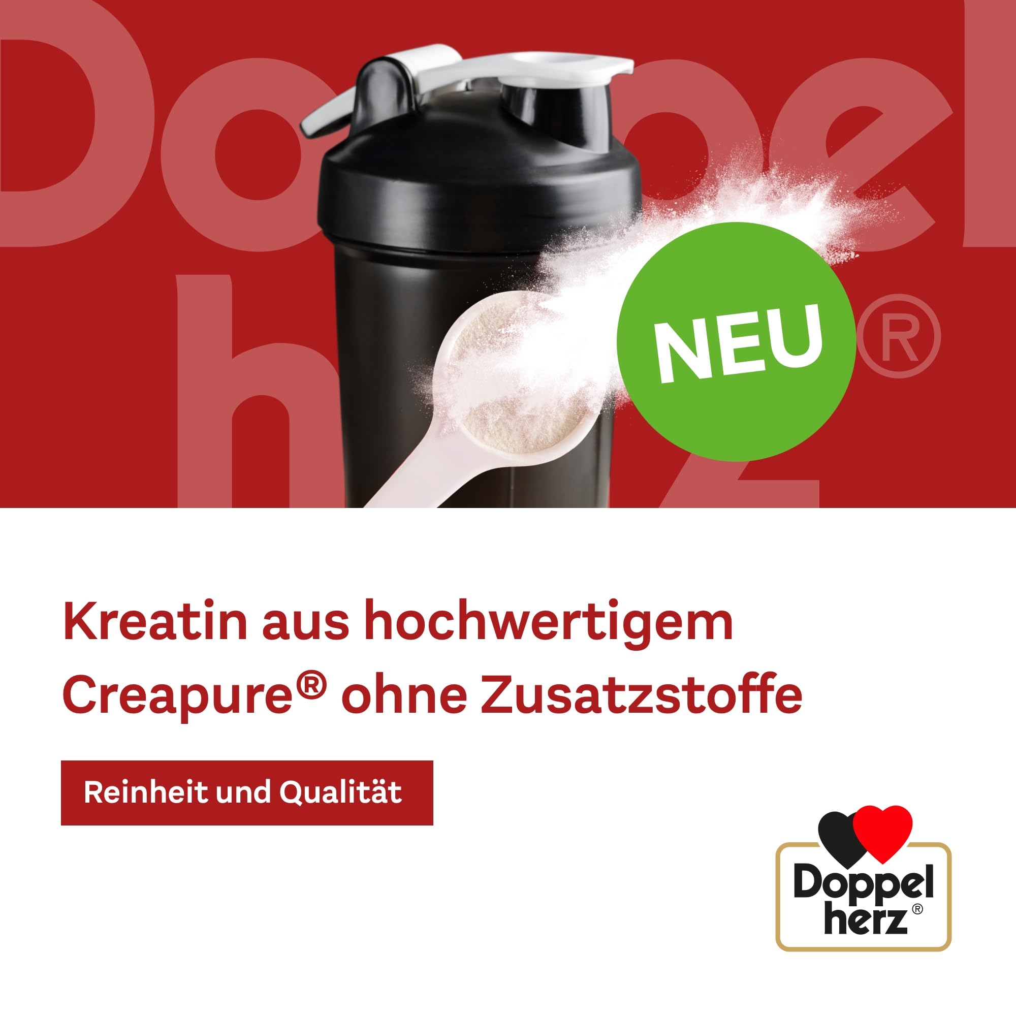Doppelherz CREATINE MONOHYDRATE – Hochreines Kreatin mit Creapure® Qualität 250g 5