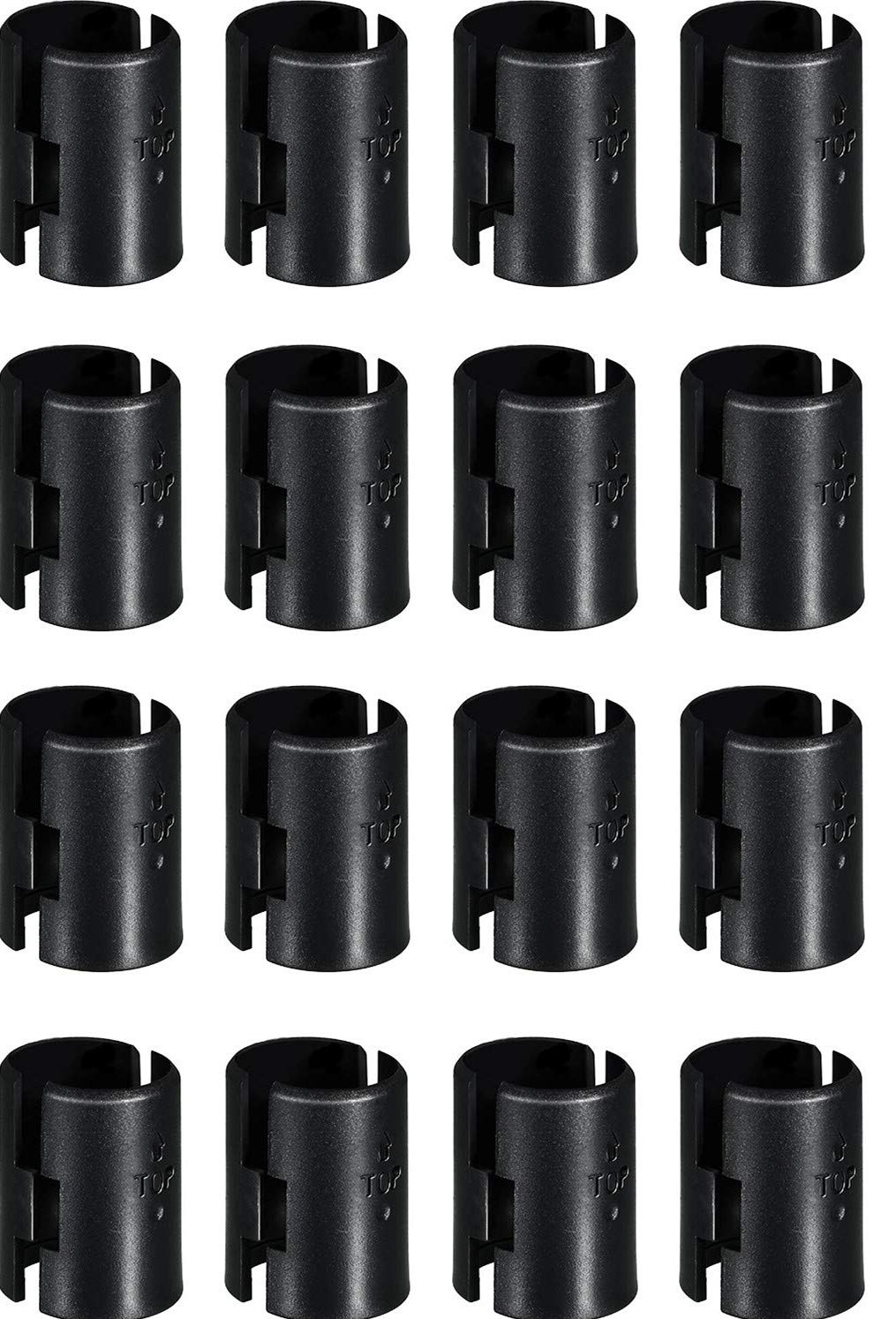 Wire Shelving Shelf Lock Clips, Spare Clip Pack for Racks 8 Clips/Pack (Diameter 1 inch（4 Packs）)