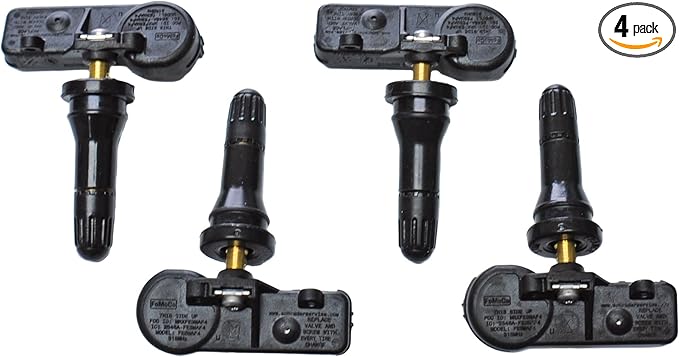 Set Of 4 Genuine Ford Motorcraft Tire Pressure Sensors Tpms12 De8t 1a180 Aa Automotive Amazon Com