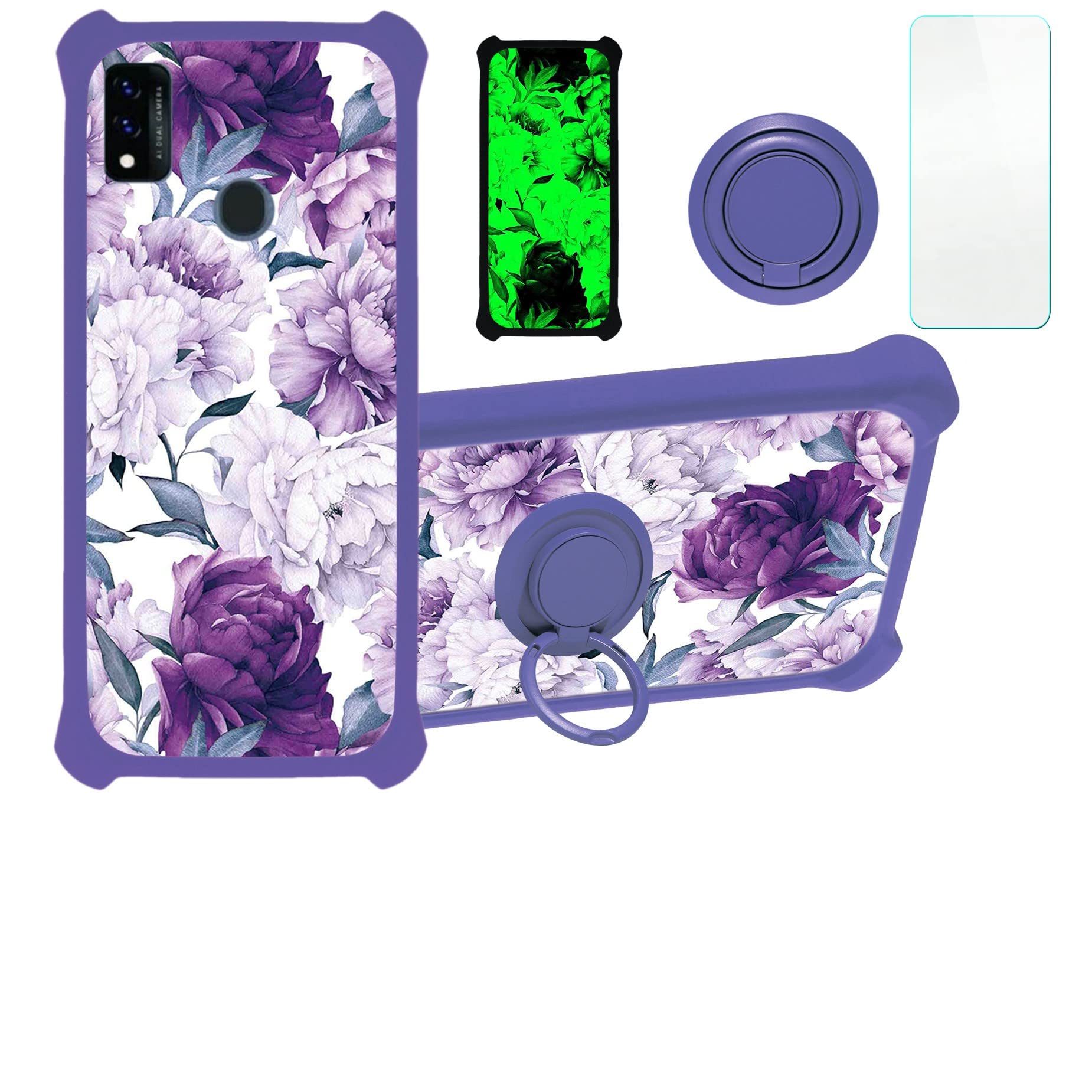 jioeuinly Case for Zte Blade A51 Case Compatible