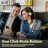 Earbay Wireless Headset Bluetooth with Microphone Noise Canceling 50H Battery view 6