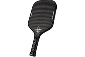 AUGOCEAN Pickleball Paddle,Pickleball Paddles-3K Raw Carbon Fiber Pickle Ball Paddle Surface with Great Grit & Spin,T700 Pickleball Racket with Excellent Power,Control and Balance,USAPA Approved
