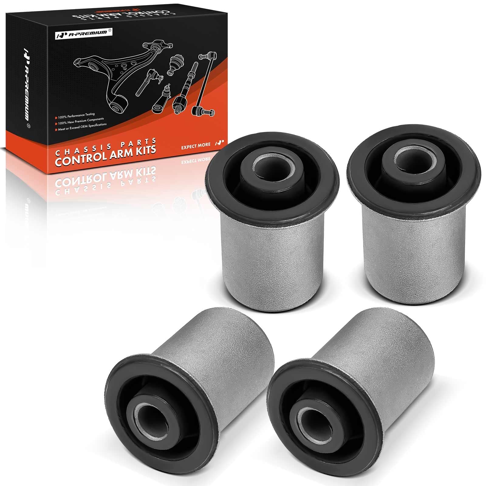 Photo 1 of ***Missing 1*** A-Premium 4 x Front Lower Control Arm Bushing Kit, Compatible with Nissan Frontier 2005-2015, Pathfinder 2005-2012, TITAN 2004-2015, Armada, Xterra, Pathfinder Armada & Infiniti QX56 & Suzuki Equator