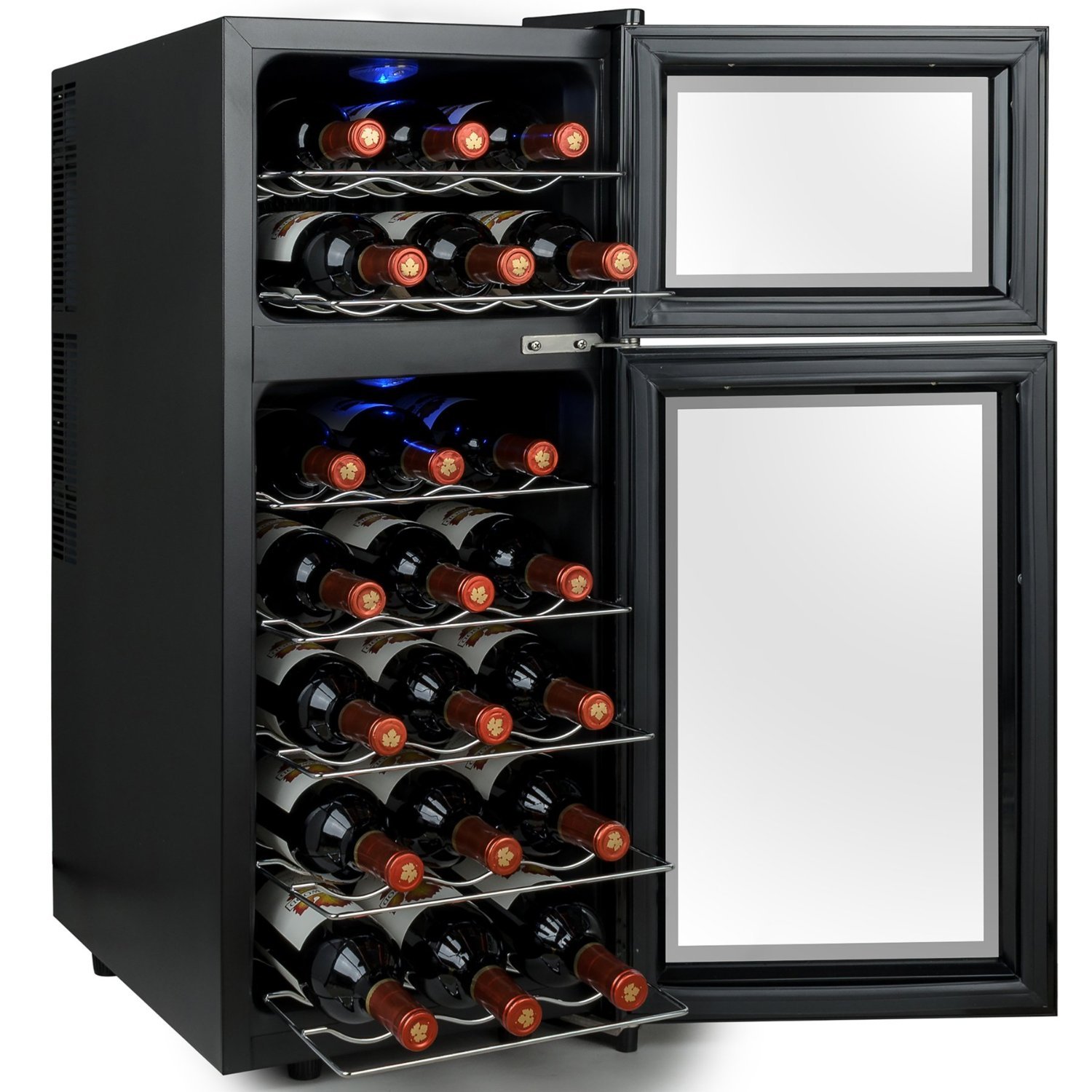 Kalamera KR21A3JPE Streamline Dual Zone Wine Cooler,wine refrigerator