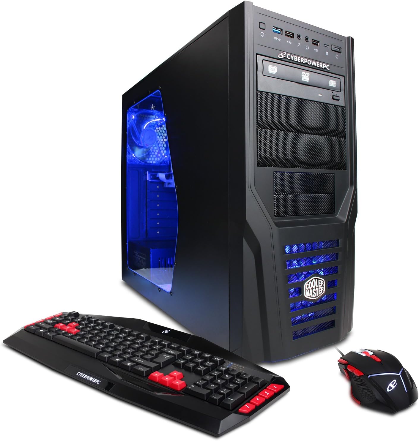 Cyberpowerpc Gamer Xtreme Gxi8602aca W Intel I5 6600k 3 5ghz Cpu 8gb Ddr4 Nvidia Gt730 2gb 1tb Hdd 24x Dvd Rw Win 10 Home 64 Bit Gaming Desktop Pc Amazon Ca Computers Tablets
