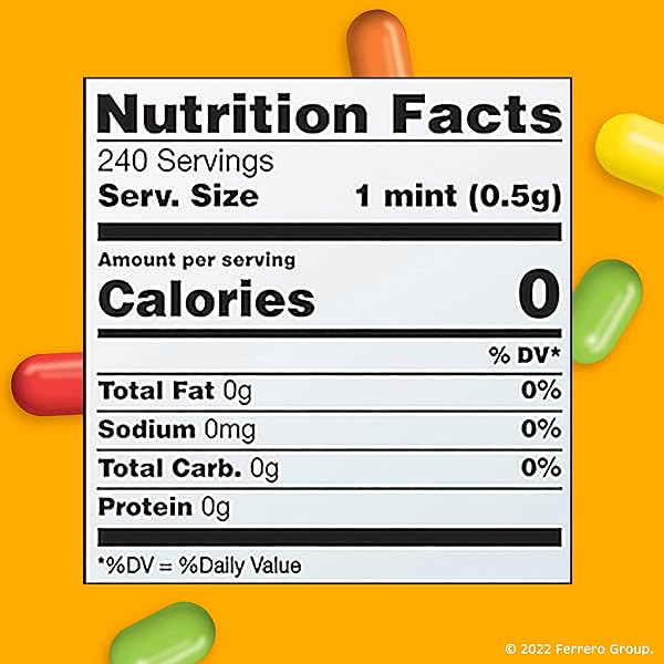 TIC TAC FRUIT ADVENTURE, ON-THE-GO POCKET-SIZED MINTS, 200 PIECES, 4 BOTTLE PACKS, 3.4 OZ EACH