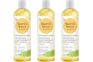 Burt's Bees Baby Original Shampoo and Body Wash 236.5ml - Pack of 3, 709.5 Milliliters, Value Pack