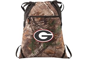 Broad Bay Cotton University of Georgia Cinch Pack Camo Georgia Bulldogs Backpack