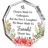 Yinder Thank You Gifts for Women Appreciation Gifts for Coworker Employee Nurse Teacher Leader Boss Inspirational Quotes Acrylic Desk Decor for Home Office Farewell Retirement