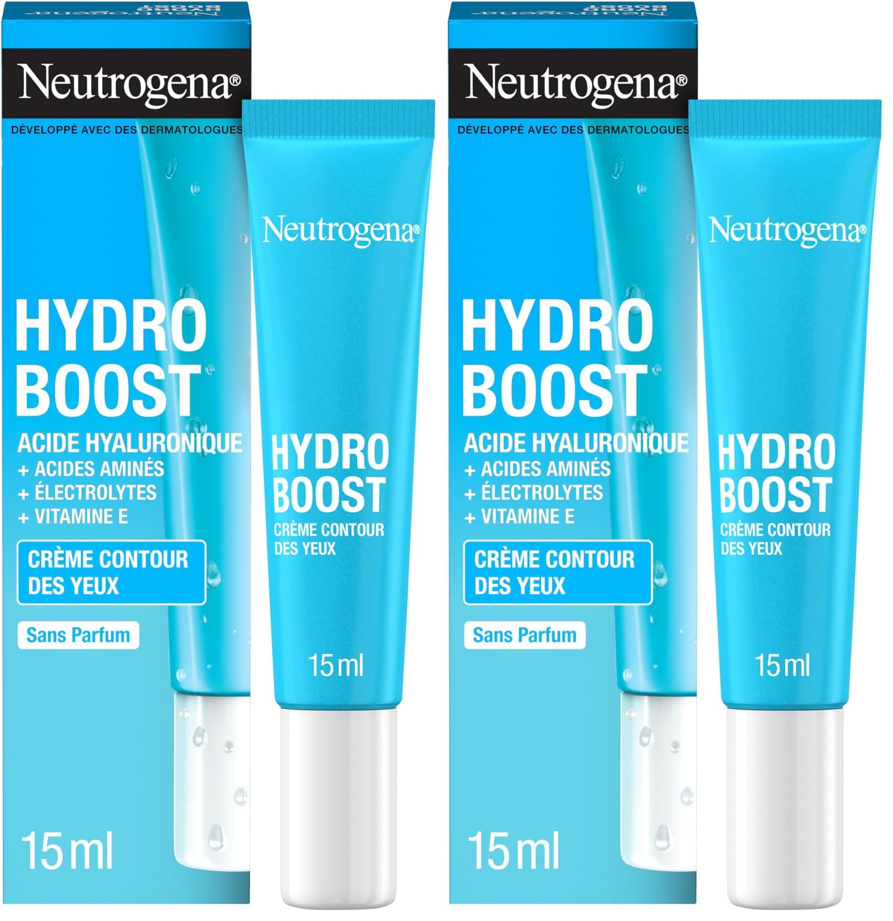 Neutrogena Hydro Boost Eye-awakening Gelcream (Pack of 2)