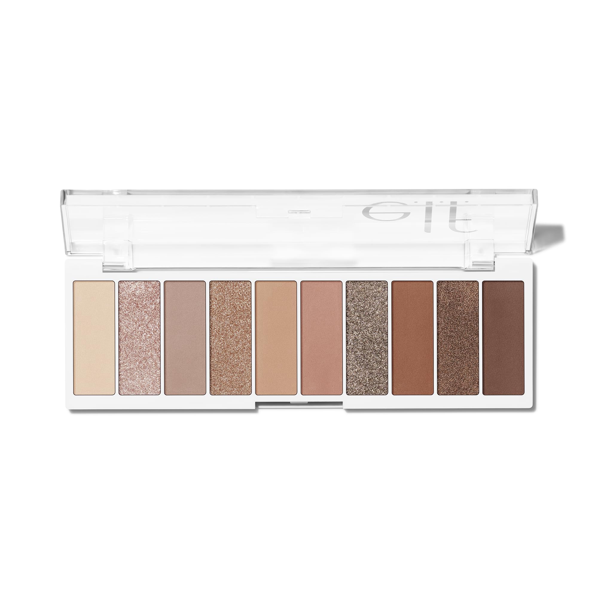 e.l.f. Perfect 10 Eyeshadow Palette: Keep It Ethereal, Ultra-Pigmented Eyeshadows, Matte, Shimmer and Pearl Finish, Smooth Formula, Easy to Blend, Vegan & Cruelty-Free