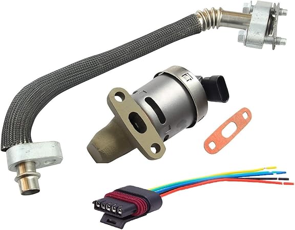 Updated Egr Valve Tube Kit Set W Wiring Harness Pigtail Fit For Equinox Pontiac Torrent V6 3 4l Amazon Ca Automotive