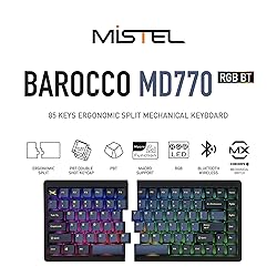 Mistel BAROCCO MD770 RGB Wireless Split Mechanical