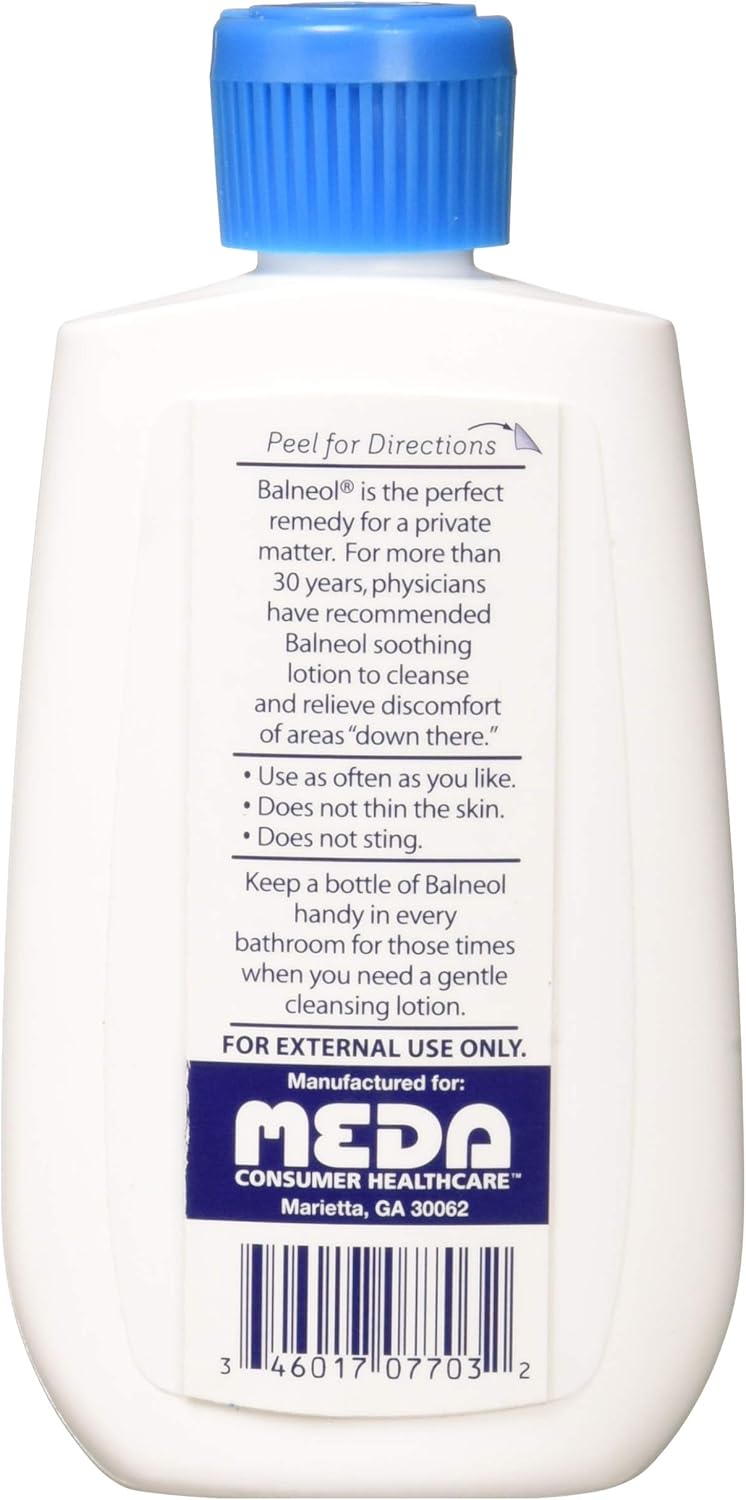 Balneol Hygienic Cleansing Lotion 3 oz (Pack of 2): Health & Personal Care