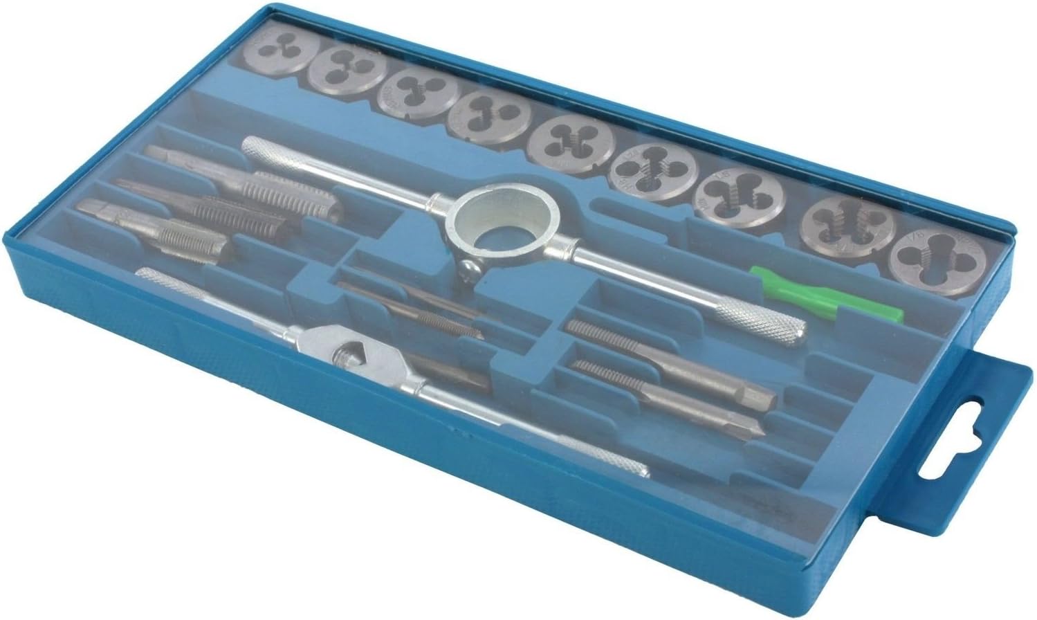 Juego De Brocas Y Machos De Roscar Manual RS PRO, HSS, M3 → M12, 44 Piezas