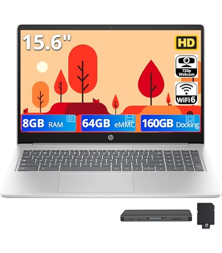 Amazon.com: HP HP15.6 Inch Touchscreen Chromebook Laptop, 12th Gen