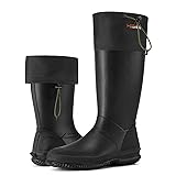 HISEA Classic Men’s Rainboot Neoprene Rubber Rain